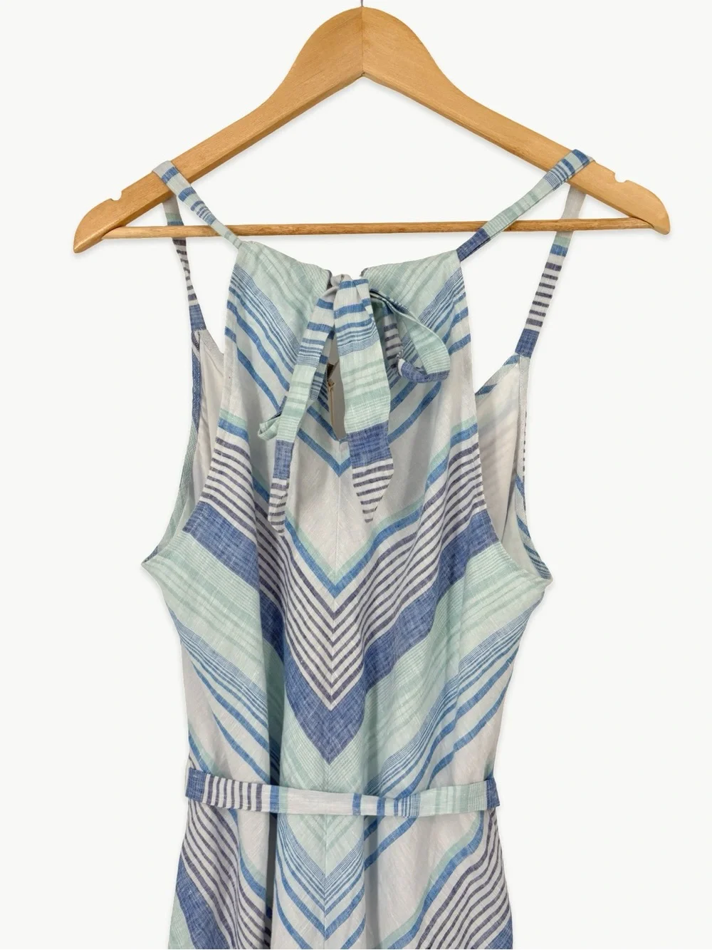 Tommy Bahama Ocean Reverie Maxi Dress Size Small Linen Stripe NWT Resort Beach - Picture 11 of 16